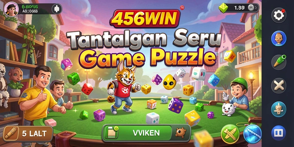 Screenshot utama 456WIN menampilkan gameplay Puzzle yang seru dan menantang.