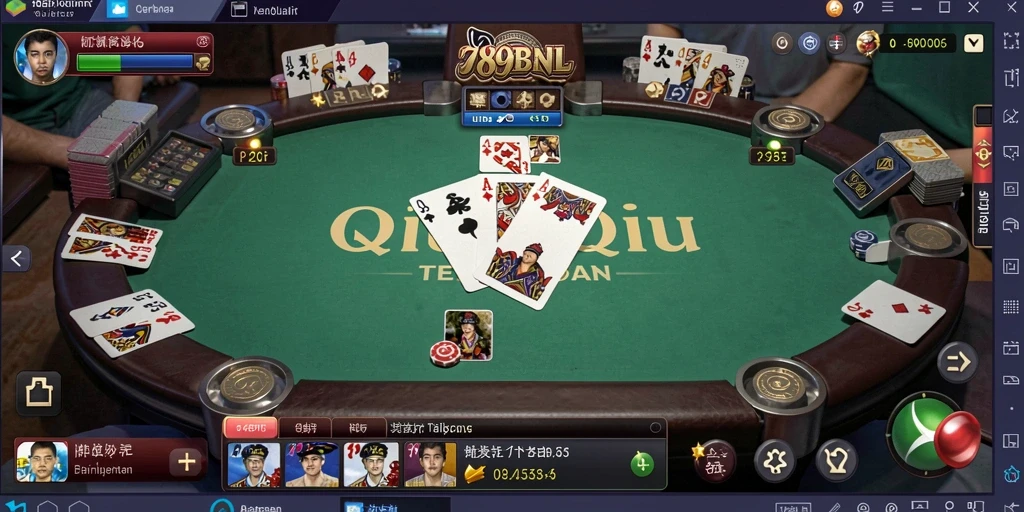 Screenshot menampilkan gameplay seru QiuQiu di 789BNL.