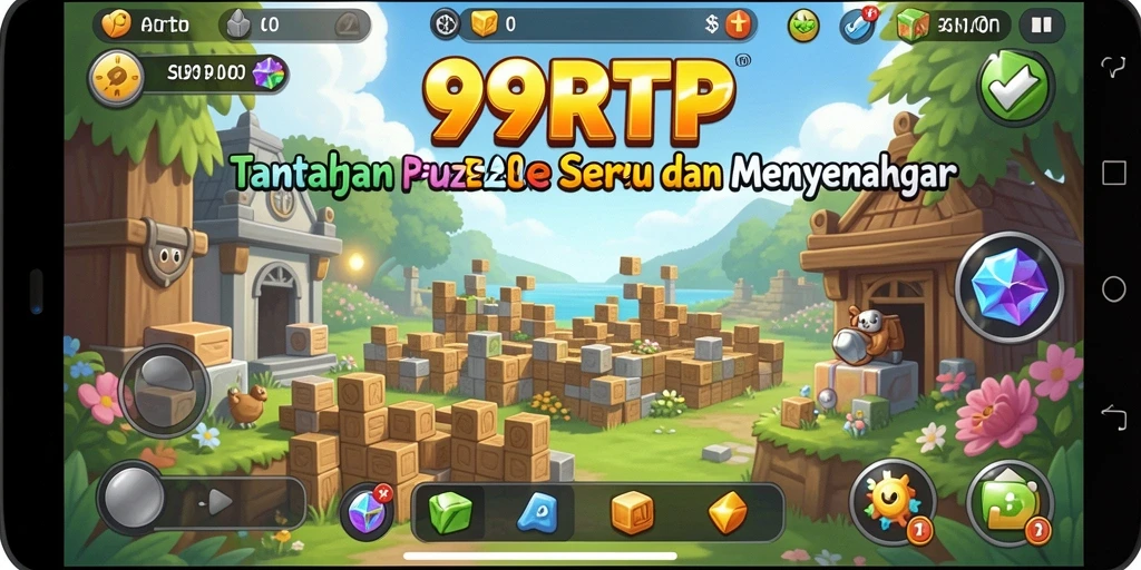 Tampilan gameplay menantang dalam 99RTP yang penuh warna.