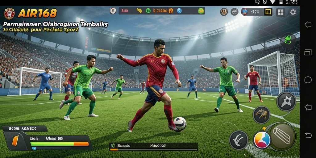 Tampilan gameplay menegangkan di AIR168 dengan grafik berkualitas tinggi.