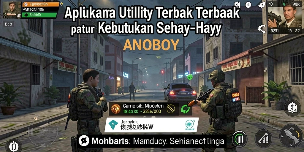 Screenshot ANOBOY menampilkan antarmuka pengguna yang intuitif dan menarik.