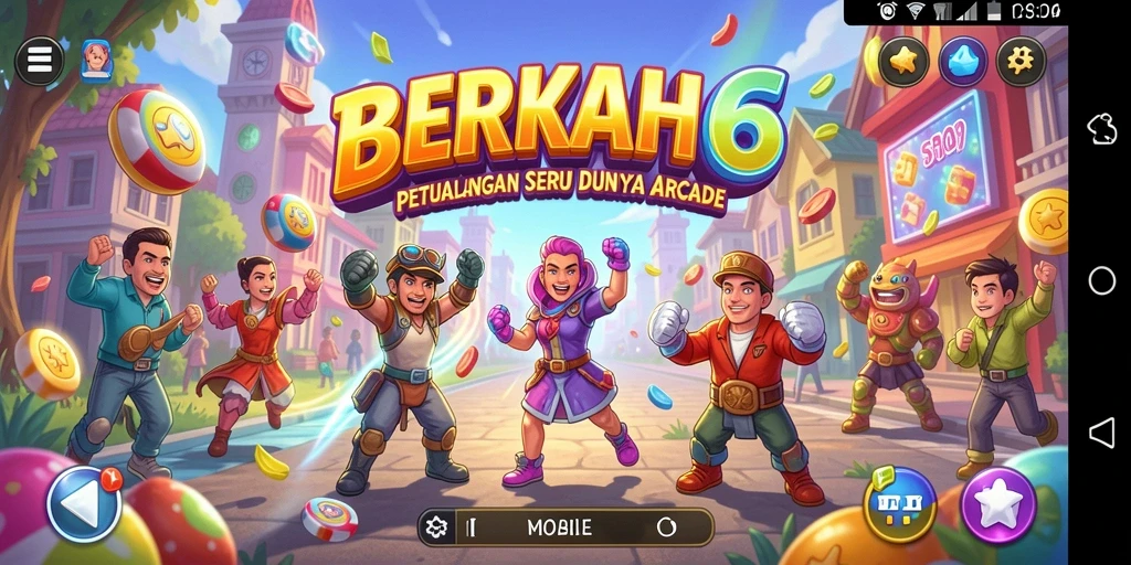 Menampilkan gameplay seru dan penuh aksi dari BERKAH6.