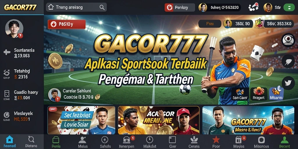 Tampilan menarik dari gameplay GACOR777 yang memikat para penggemar Sportsbook.
