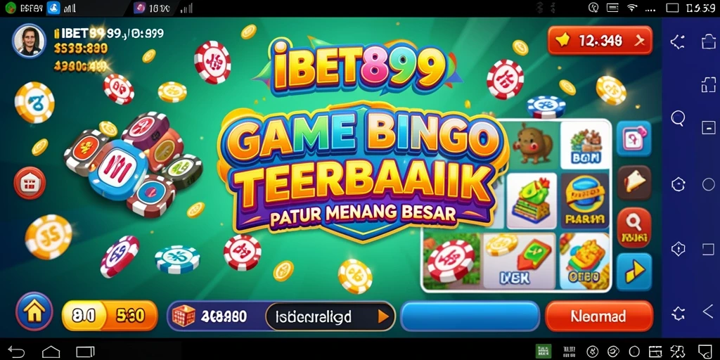 Tampilan menarik dari gameplay IBET899 yang seru dan interaktif.