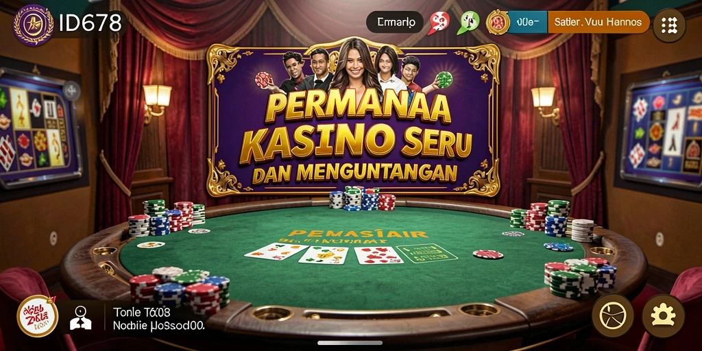 Tampilan gameplay seru dan interaktif dari ID678.