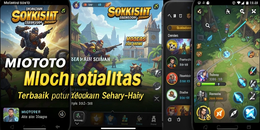 Tampilan antarmuka MIOTOTO yang menarik dan fungsional.