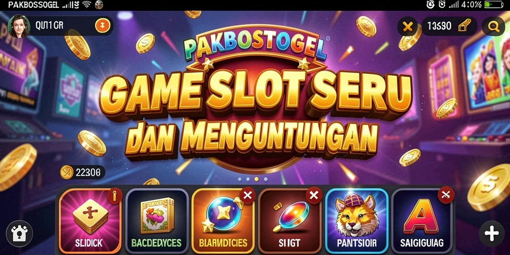 Tampilan grafis menawan dari gameplay PAKBOSTOGEL.